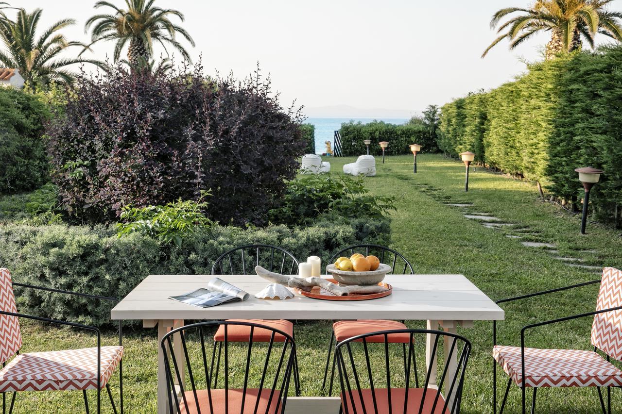 Hestia Beachfront Villa Polychrono Luaran gambar