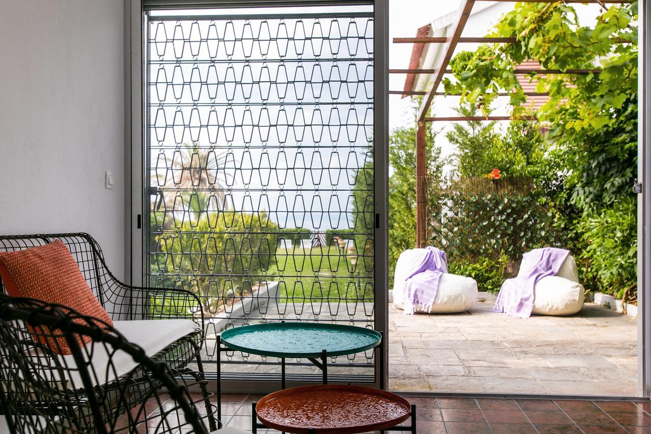 Hestia Beachfront Villa Polychrono Luaran gambar